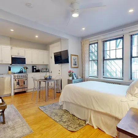 Renovated, Spacious Studio, Near Bc, Bu, Porch * Boston