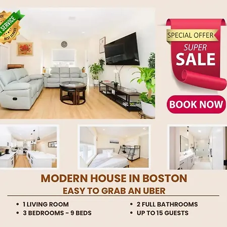 Apartment Modern 3br - Prime World Cup 2026 Location - Near Franklin Park 60-2 Boston