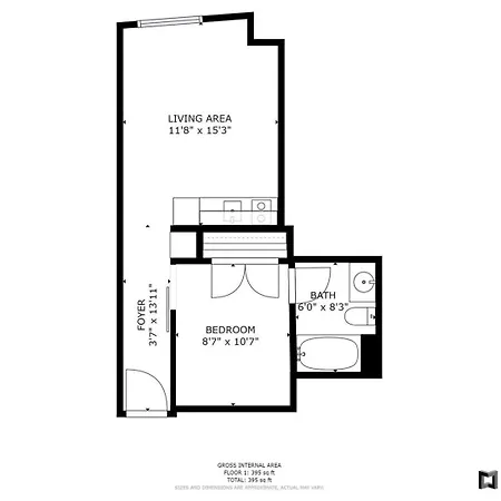 Apartment Downtown Studio W Gym Nr Restaurants Bos-986