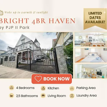 Apartment Bright & Spacious 4Br & 2Ba Boston Apt - Bathtub, Free Parking Near Red Line 802 *