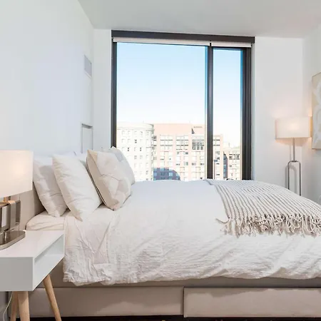 Apartment Upscale Penthouse With Gym Parking Near Mgh Tufts Boston