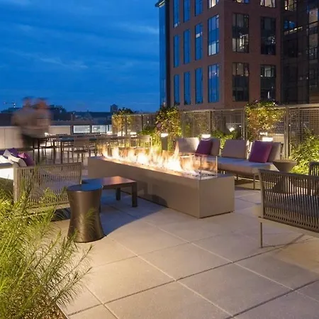 South End Fireplace Gym & Pool Access Boston