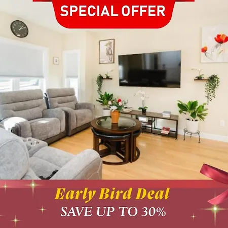 Apartment 4br World Cup Base - Cozy & Modern - Near Franklin Park 60-1 *