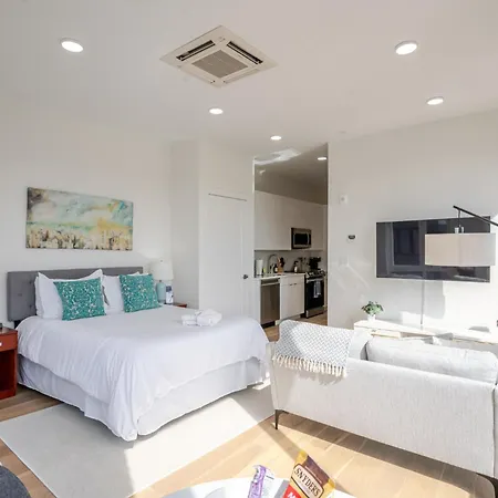 Apartment Landing Luxury Studio, Roof Deck, Near Mbta