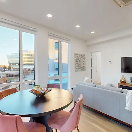 Apartment Luxury 2-bed At The Vera Rooftop Deck, Near Mbta *