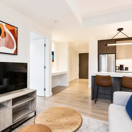Luxury Seaport Rooftop & Pool Apartment Boston