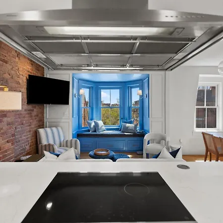 South End Furnished 2 Bedroom Walk To Copley, Prudential, Commons, Mgh, Public Gardens, Public Library *