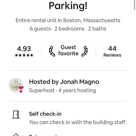 Apartment Back Bay Penthouse With Gym Parking In Unit Washer Dryer Boston