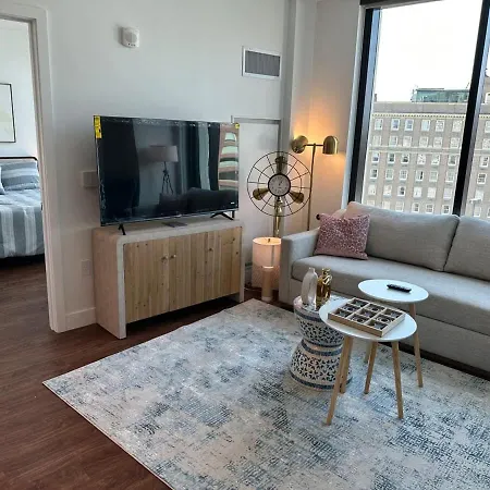 Back Bay Penthouse With Gym Parking In Unit Washer Dryer Apartment *