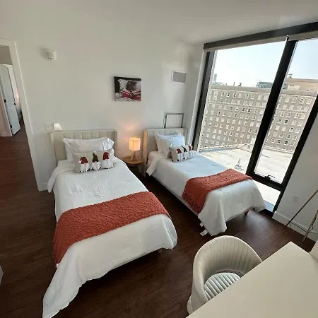 Back Bay Penthouse With Gym Parking In Unit Washer Dryer Boston