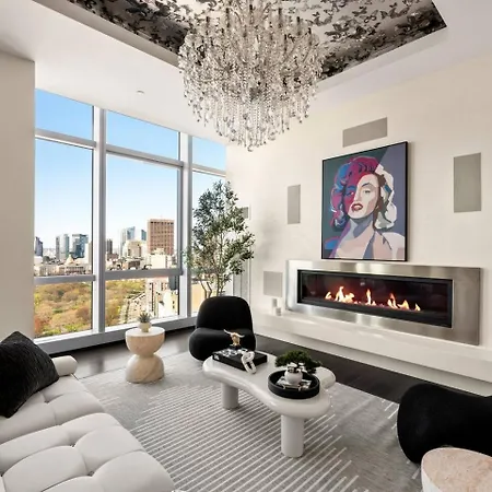 Penthouse Residences Living Modern * Boston