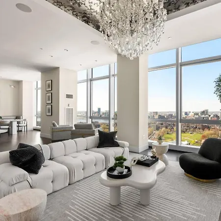 Penthouse Residences Living Modern Apartment