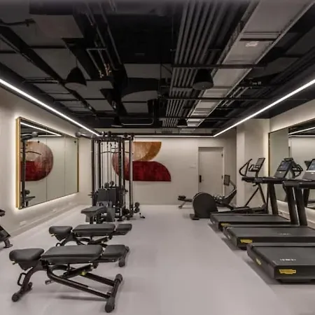 Back-bay W Roof Gym & Parking Boston