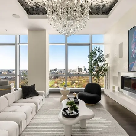Penthouse Residences Living Modern Apartment