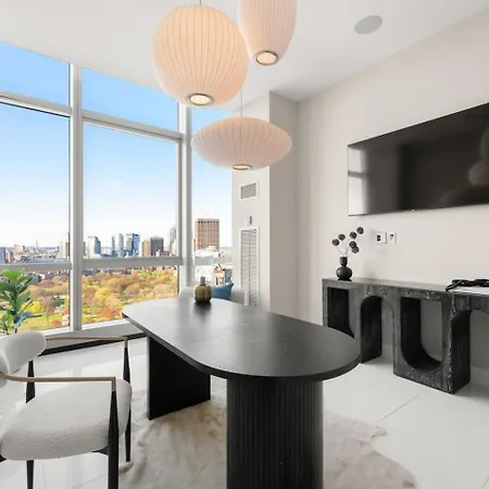 Penthouse Residences Living Modern * Boston