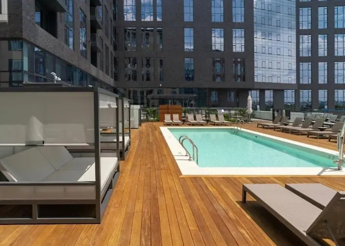 South End Apartment W Fireplace Gym & Pool