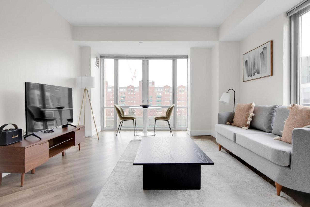 Apartamento E Cambridge 1br W Wd Gym Steps From Train Bos-524 Boston