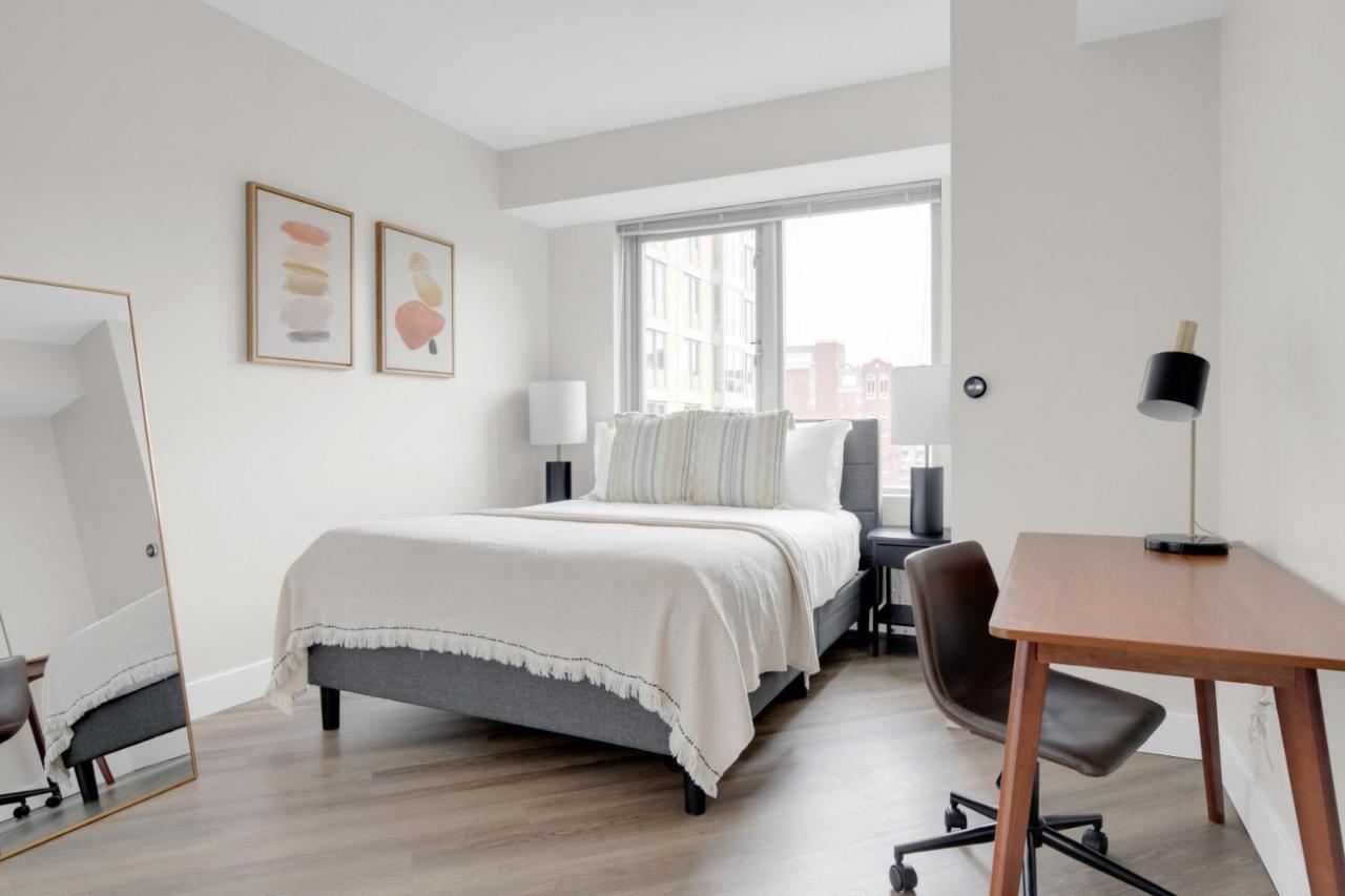 Apartamento E Cambridge 1br W Wd Gym Steps From Train Bos-524 *