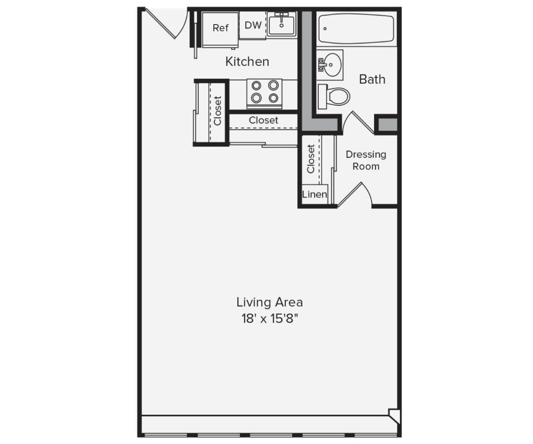 Apartment Back Bay 1br W Wd Gym Nr Copley T Bos-123a *