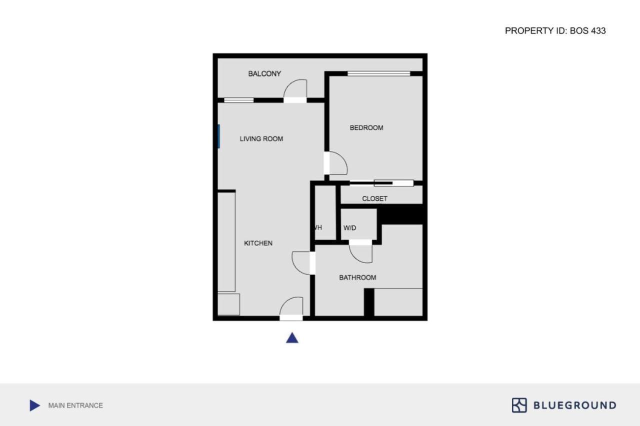 Apartamento Brighton 1br W Wd Gym Nr T Shops Dining Bos-433 Boston