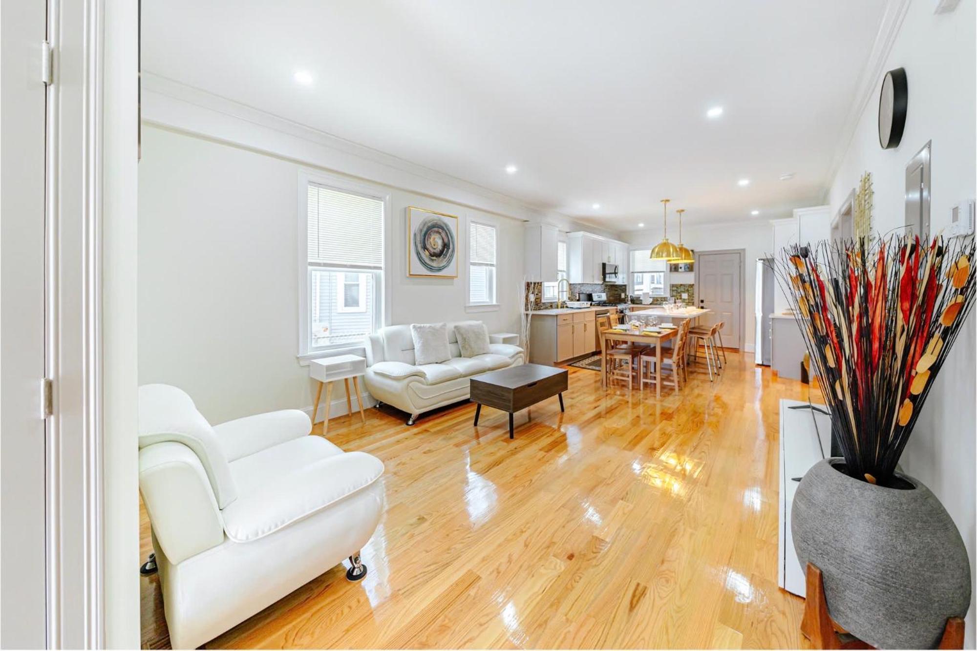 82 - 3br - Stylish Near Mbta Appartement *