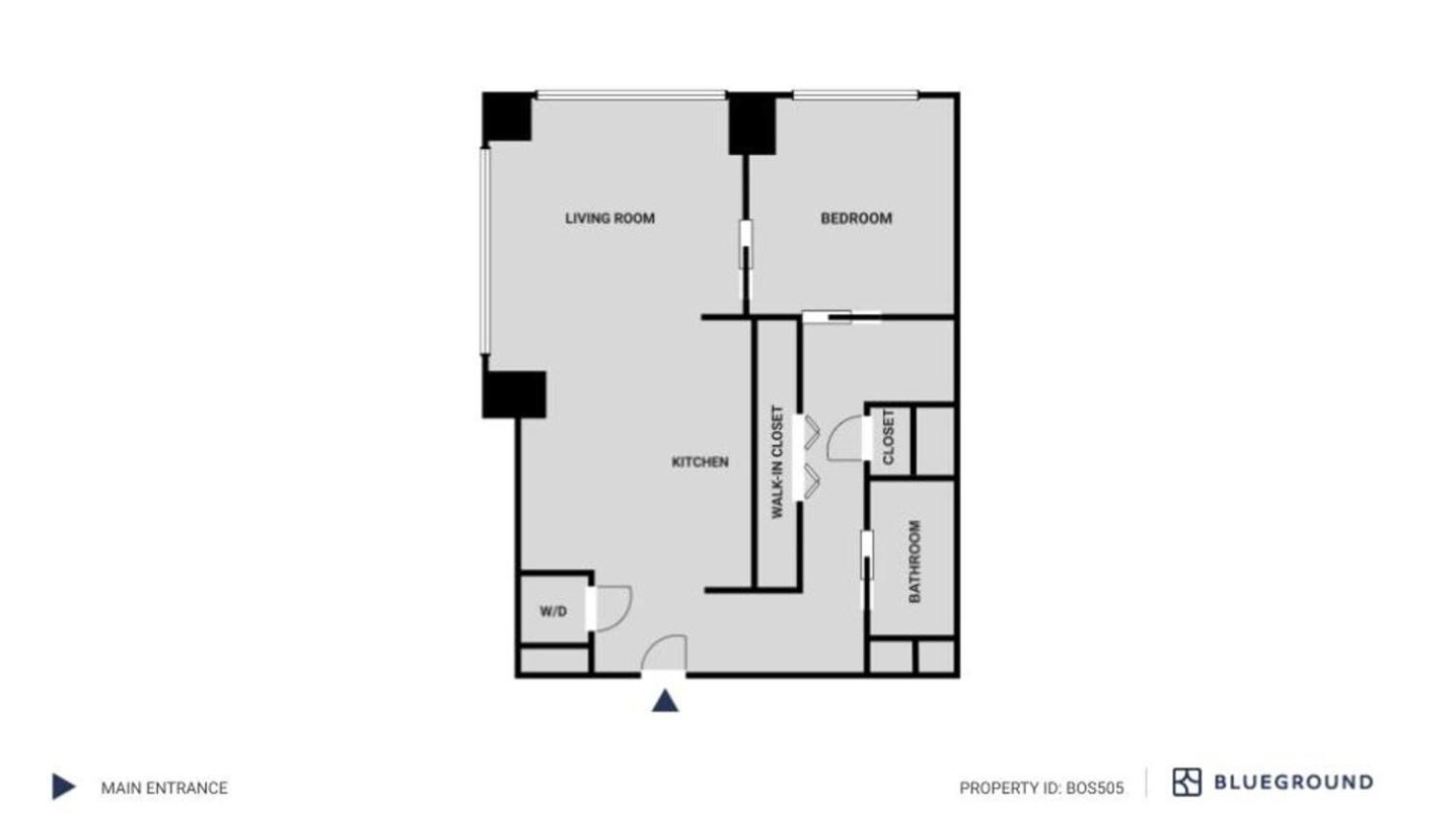 Downtown 1br W Luxury Amenities Rooftop Views Bos-505 Apartment *