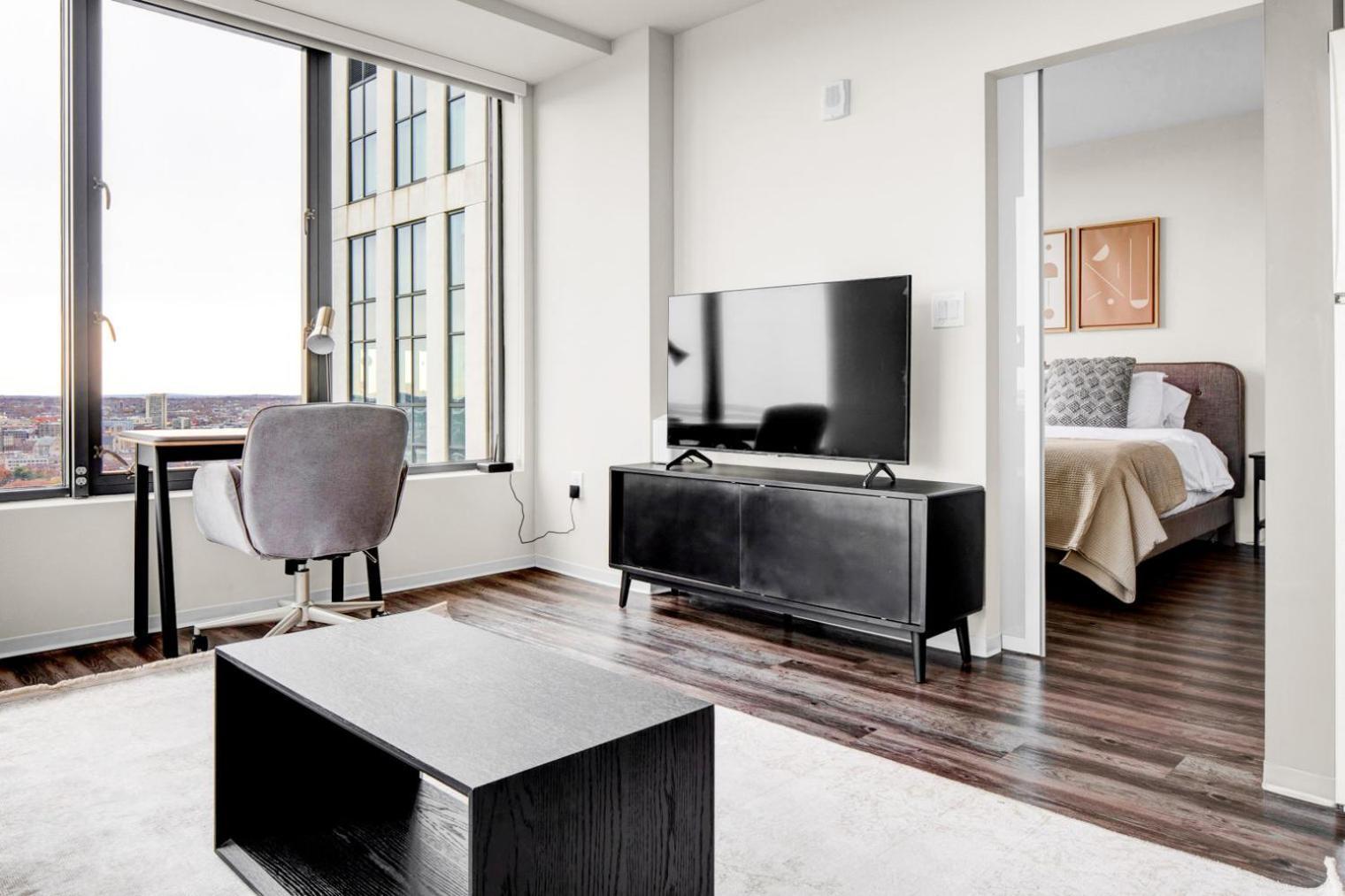 Apartment Downtown 1br W Luxury Amenities Rooftop Views Bos-505 Boston