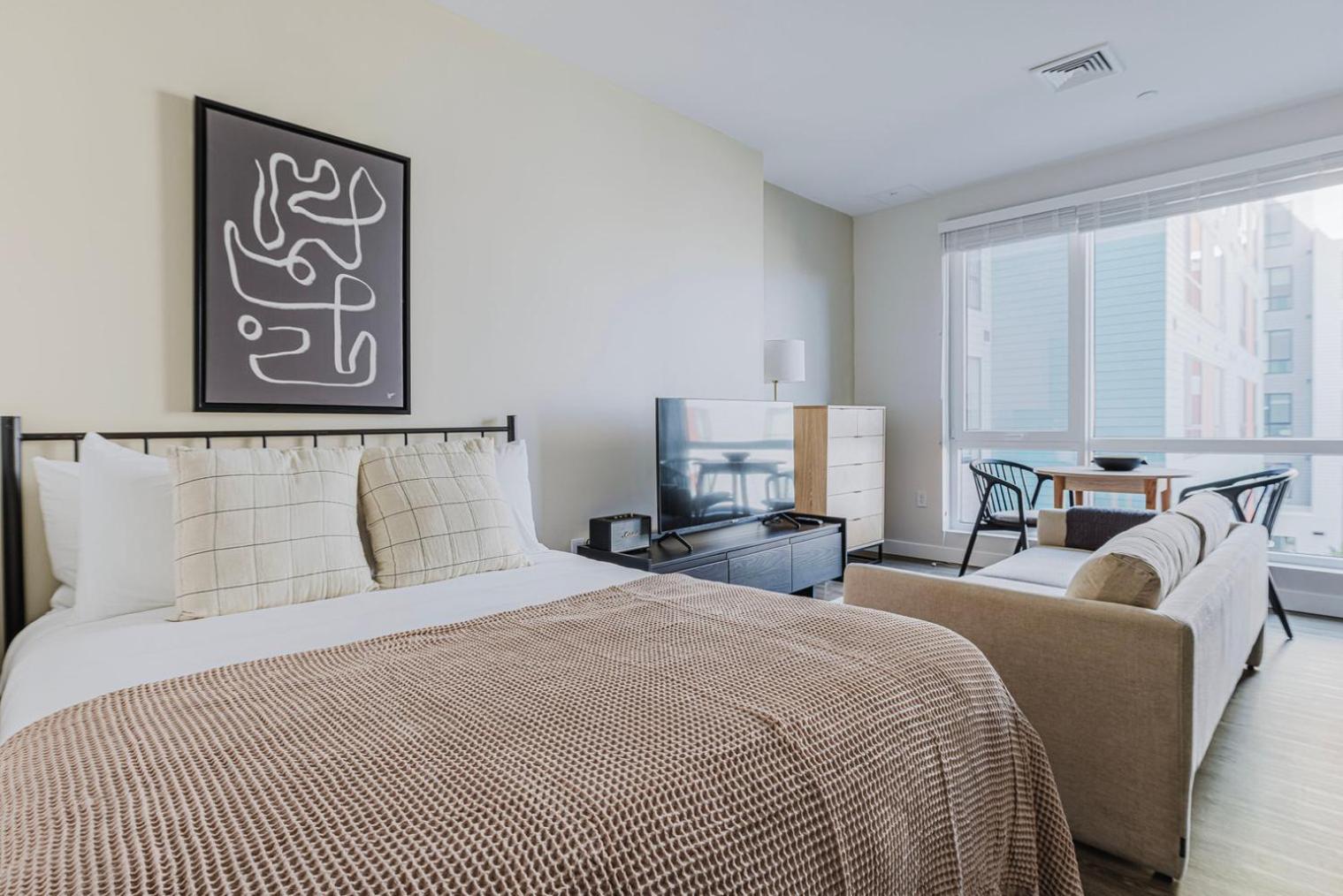 Apartamento Blueground Revere Lounge Games Wd Ac Bos-1093 *