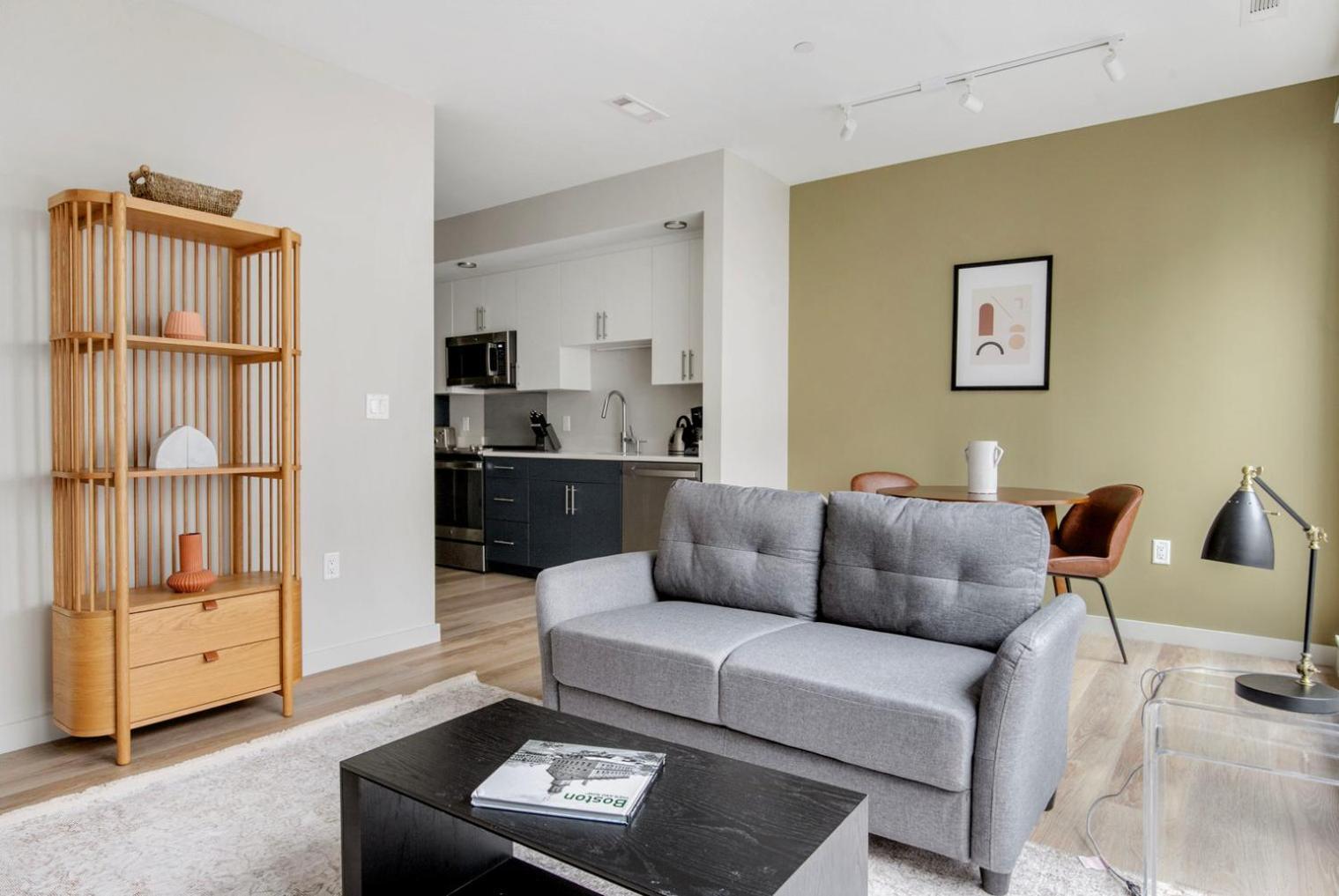 Apartamento Brighton Jr 1br W Wd Gym On The River Bos-997