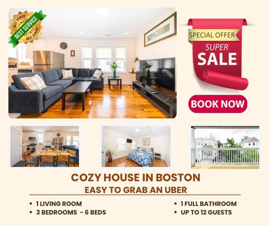 Apartamento 30-3 3br - Cozy Near Fenway Park Boston