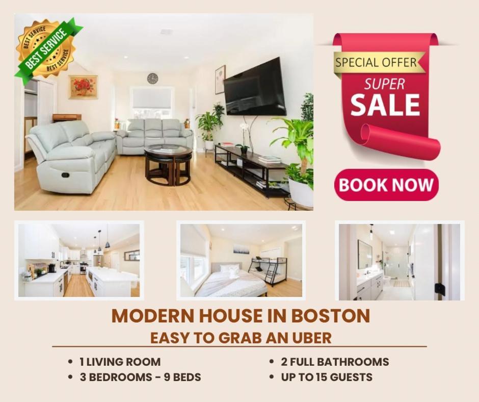 Apartment 60-2 3br - Modern Near Franklin Park Boston