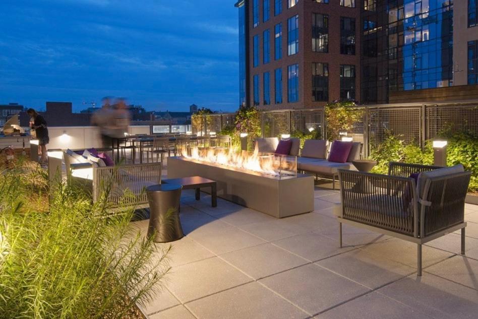 South End W Fireplace Gym & Pool