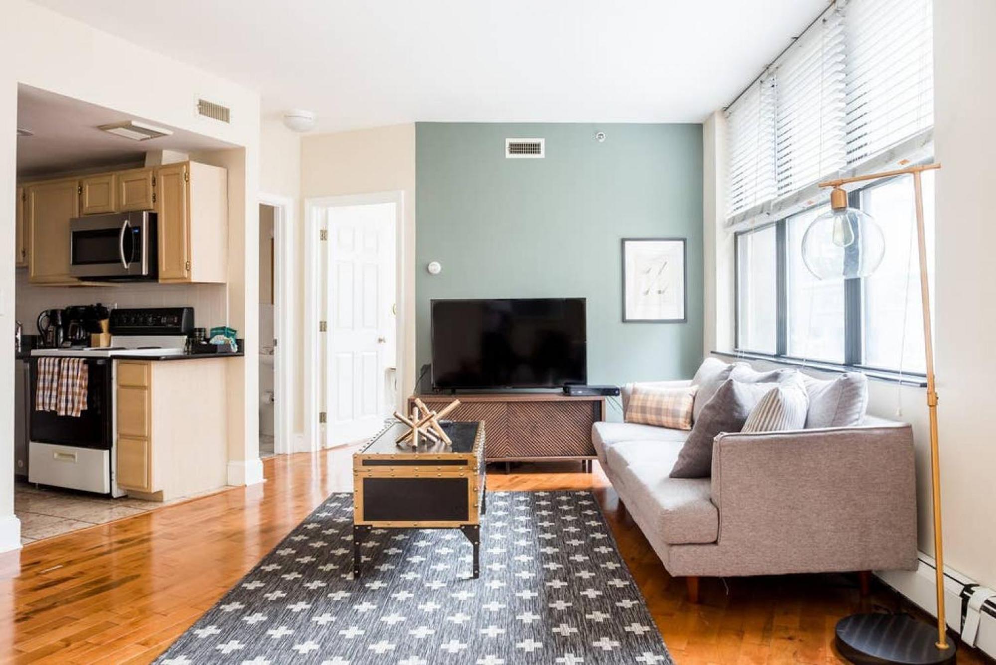 Apartment Convenient, Furnished 1br In The Heart Of *