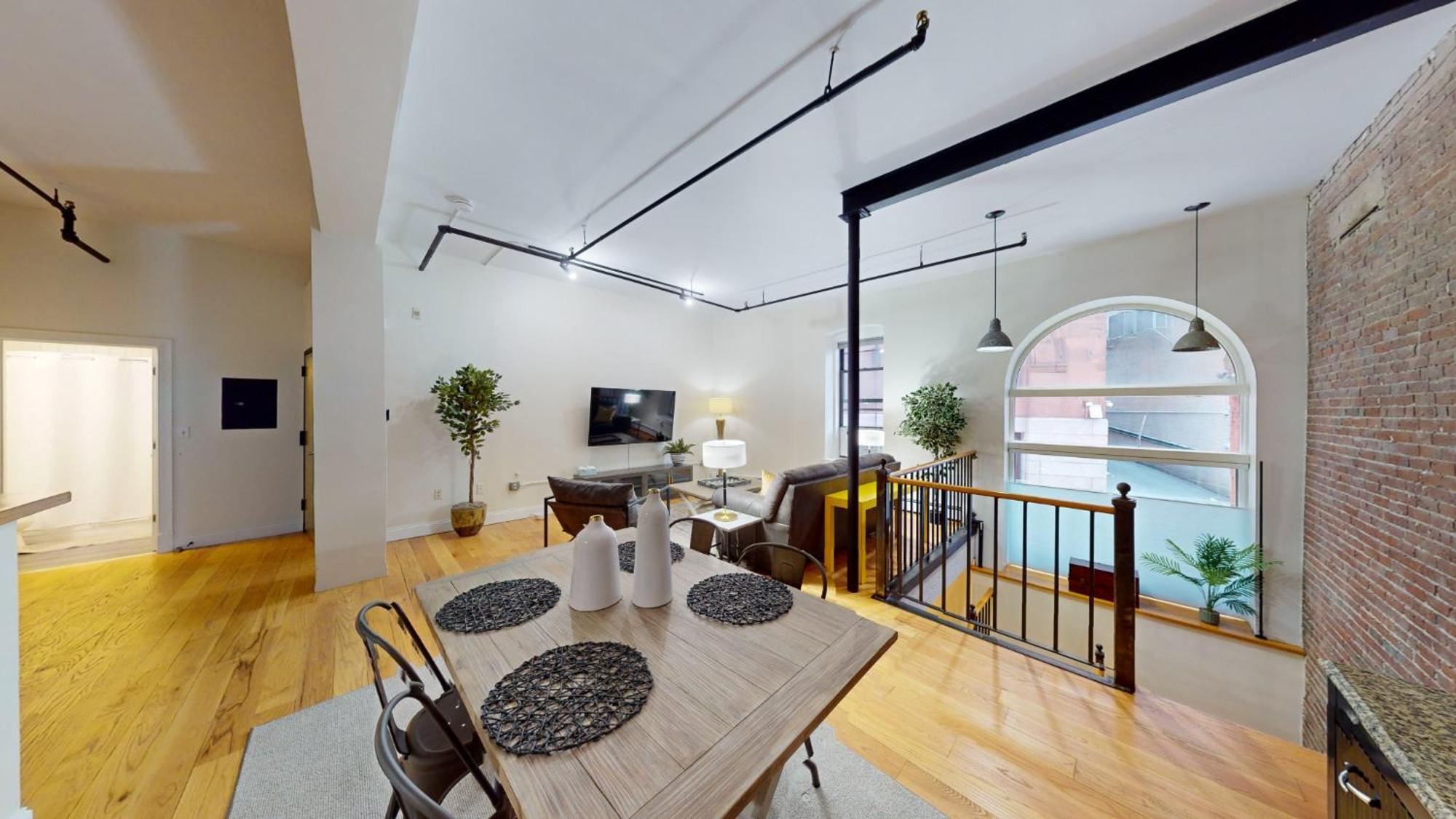 Appartement Expansive Back Bay Two-level Loft, 2b2b *