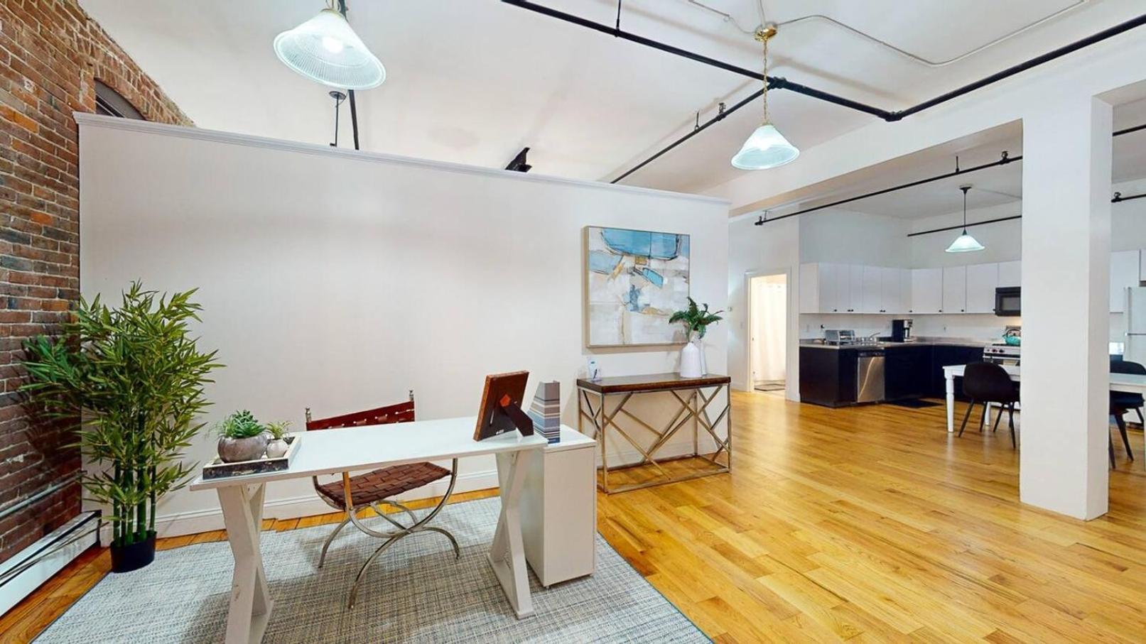 Garden 1br Loft In Back Bay Near Copley *