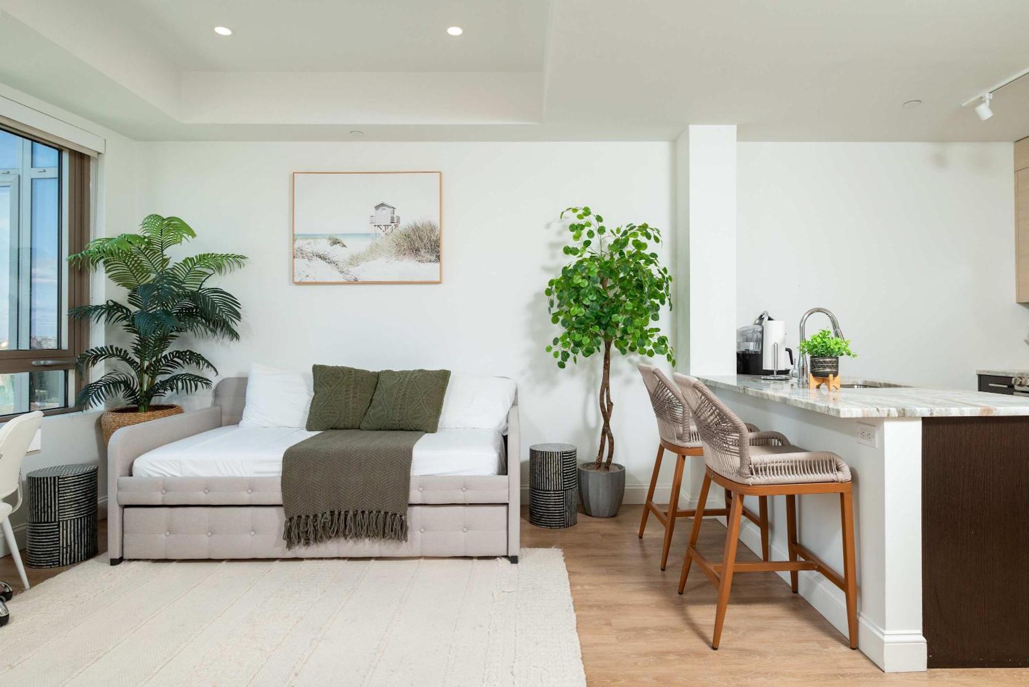 Apartment Upscale Penthouse With Gym Parking Near Mgh Tufts Boston