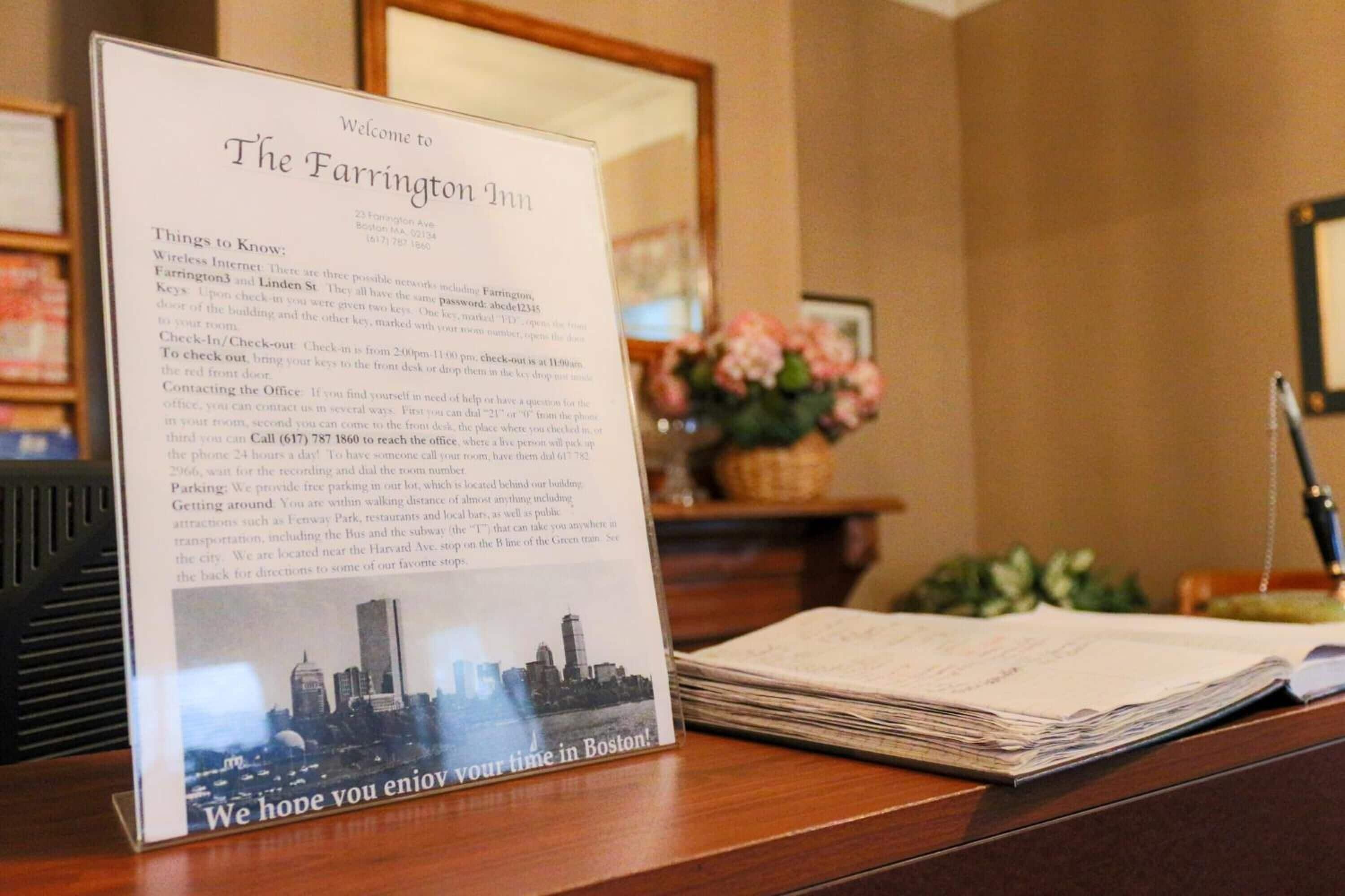 Inn The Farrington Boston