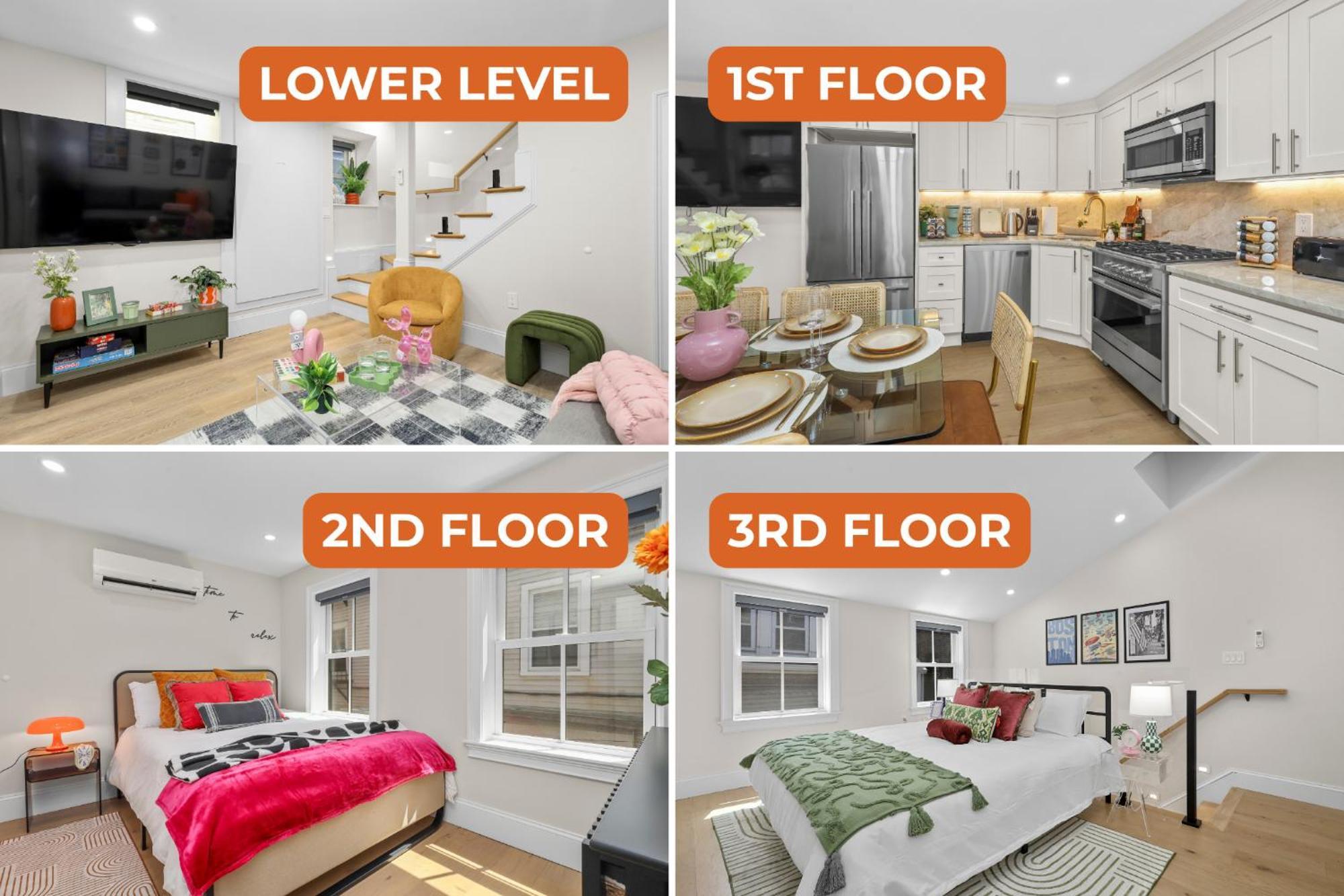 3br3bth Entire House Steps To Downtown & Td Garden Holiday home Boston