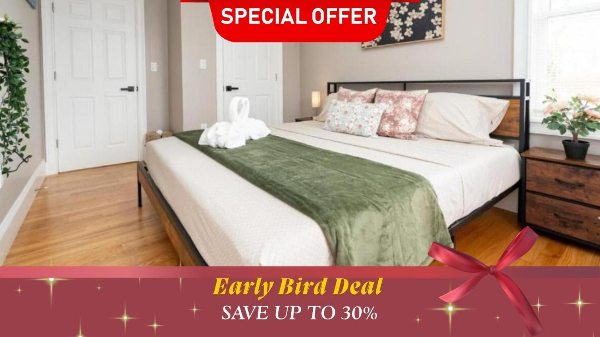 558-2 3br - Modern Nest Near Franklin Park Apartment *