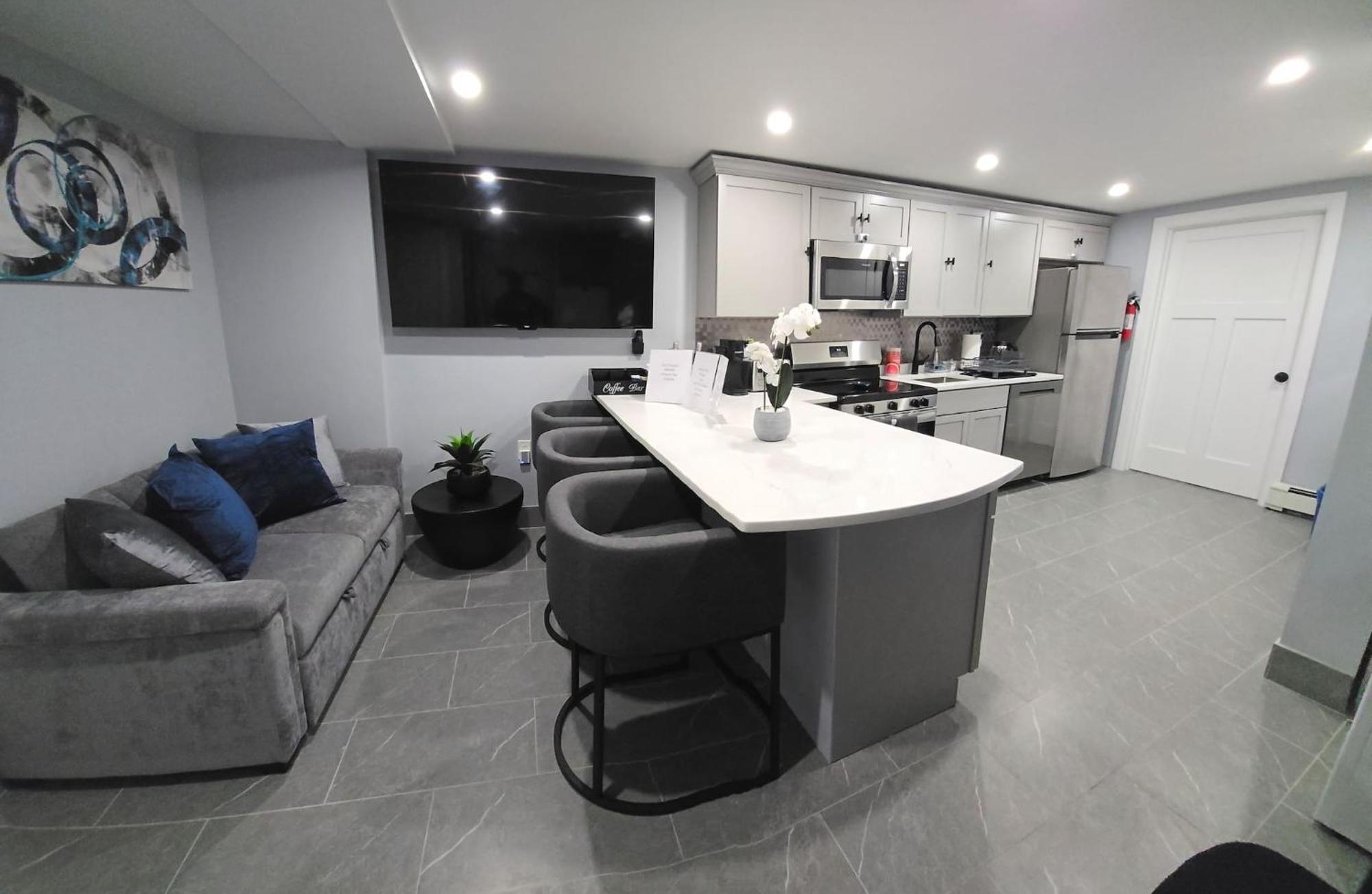 2br Lower Garden-level 20min Apartment Boston