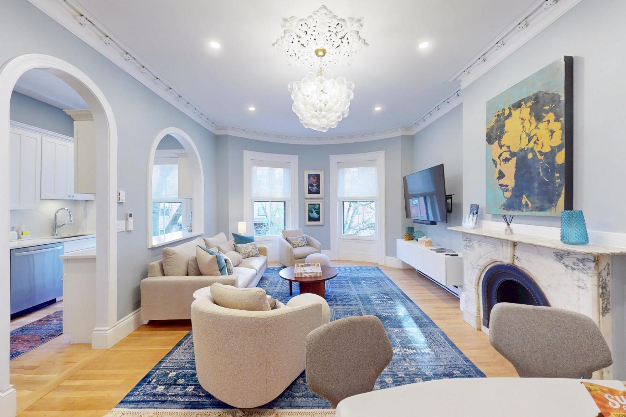 Stylish 2br In South End W In-unit Laundry Apartment