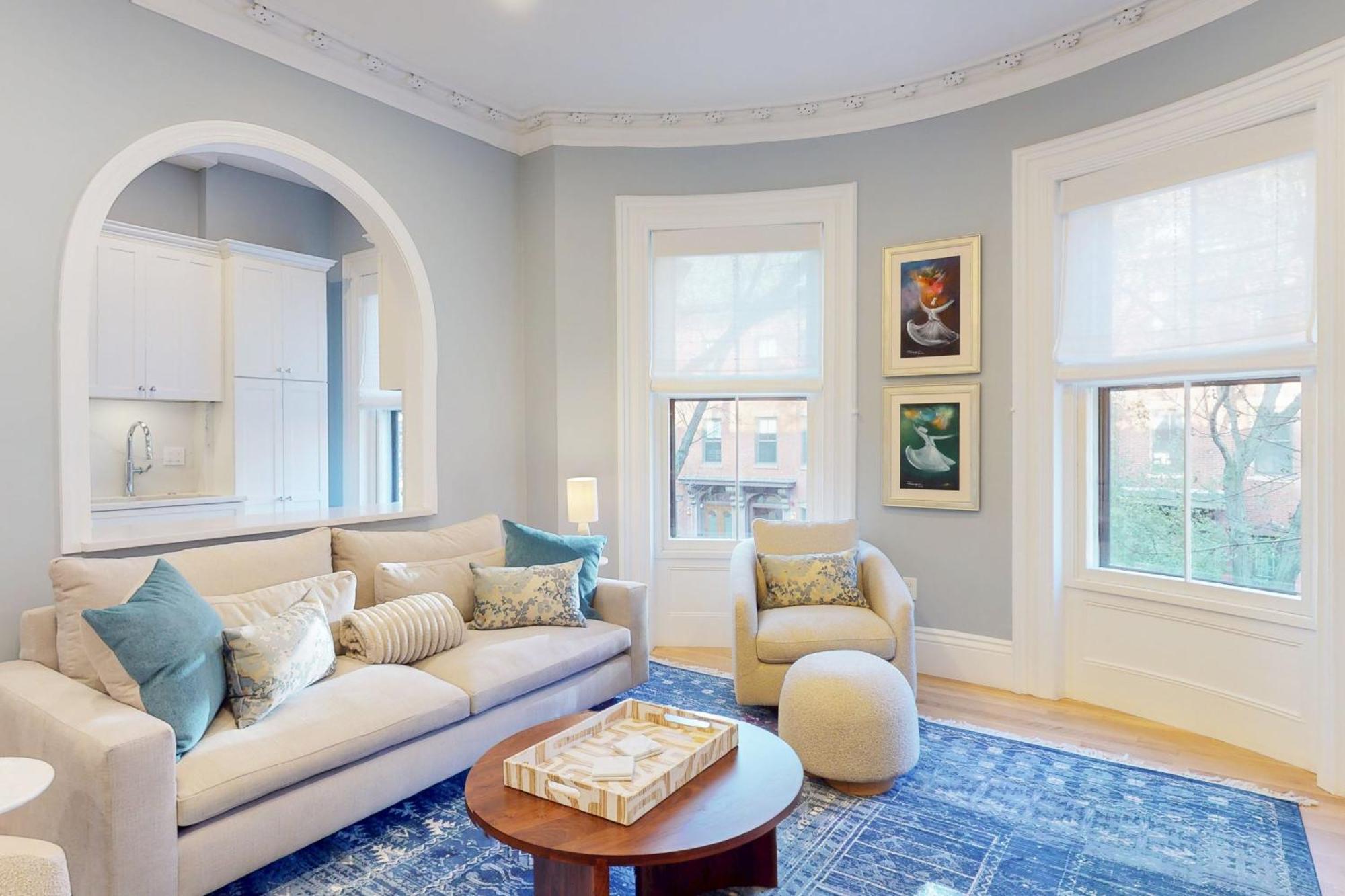 Stylish 2br In South End W In-unit Laundry Apartment Boston