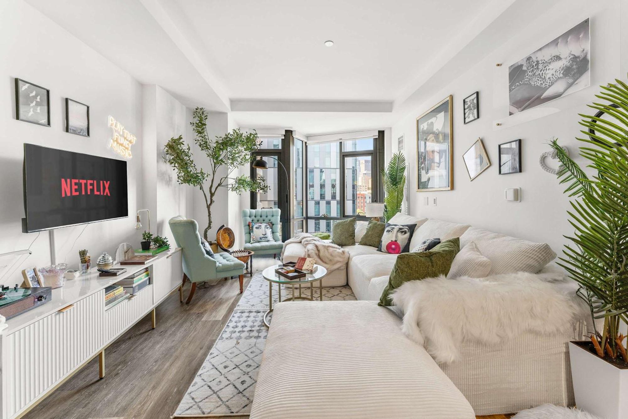 The Dazzling Two-bedroom Two-bath In