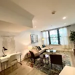 Luxury 1bed Loft, 2 Baths, Air, South End Apartment *