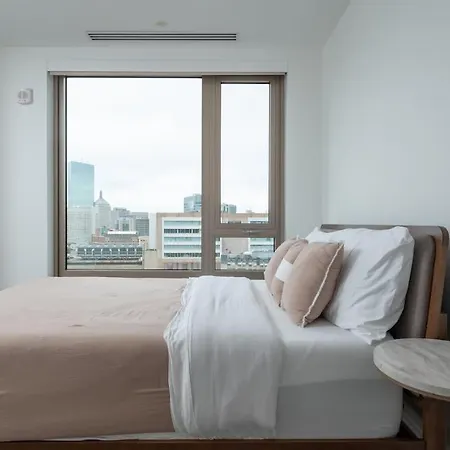 Upscale Penthouse W Gym & Parking Near Mgh & Tufts Boston