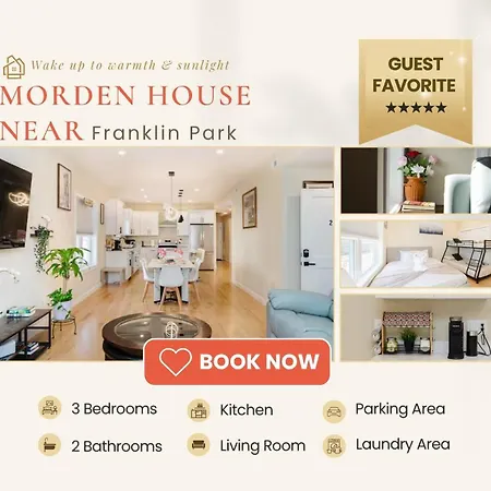 Apartment Modern 3br - Prime World Cup 2026 Location - Near Franklin Park 60-2