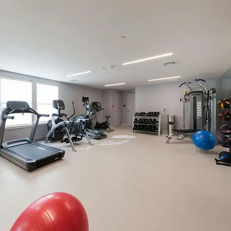 Blueground North Cambridge Fitness Center Nr Alewife Park Bos-1225 Apartment