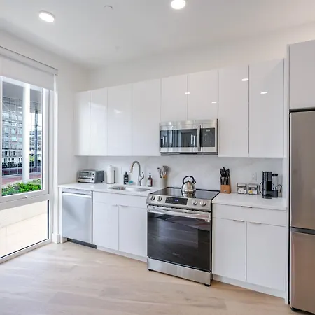 Apartment Luxury 1-bed At The Vera Landing Mbta *