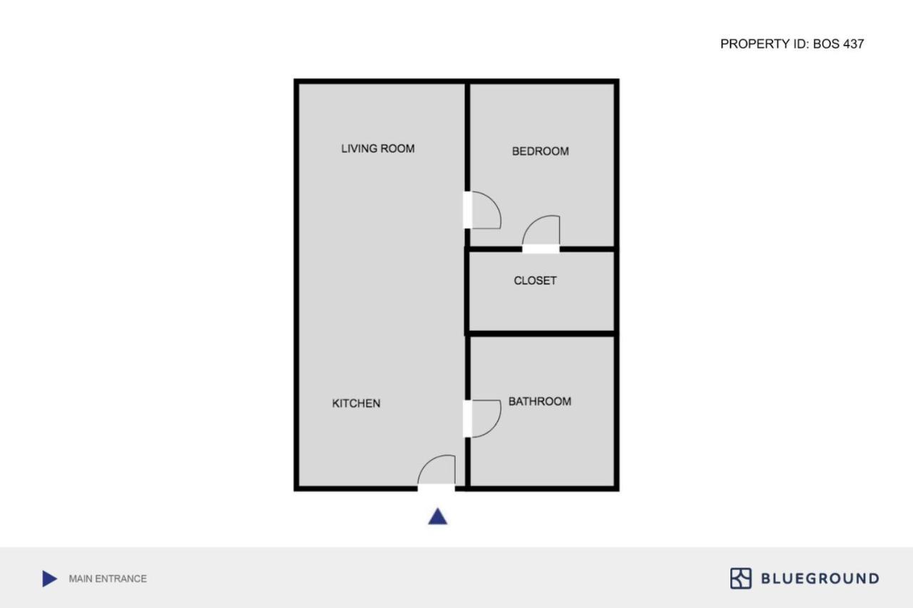 Brighton 1br W Wd Gym Nr T Shops Dining Bos-436 Apartamento