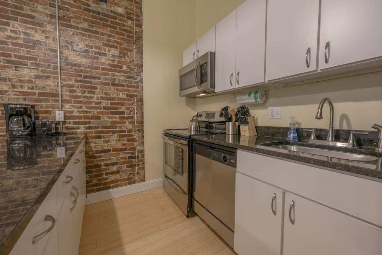 Stylish Exposed Brick 3 Bedroom Boston